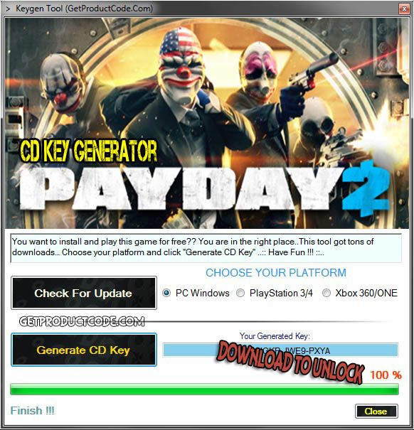 download payday 2 steam for free